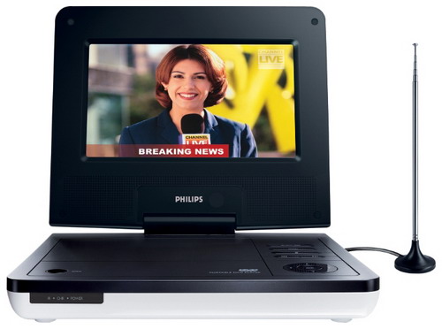 Проигр. dvd с тюнером  PHILIPS  PD7007