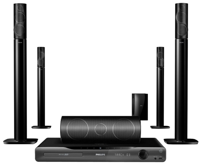 Дом. кинотеатр  PHILIPS  HTS 5591 Bly-Ray