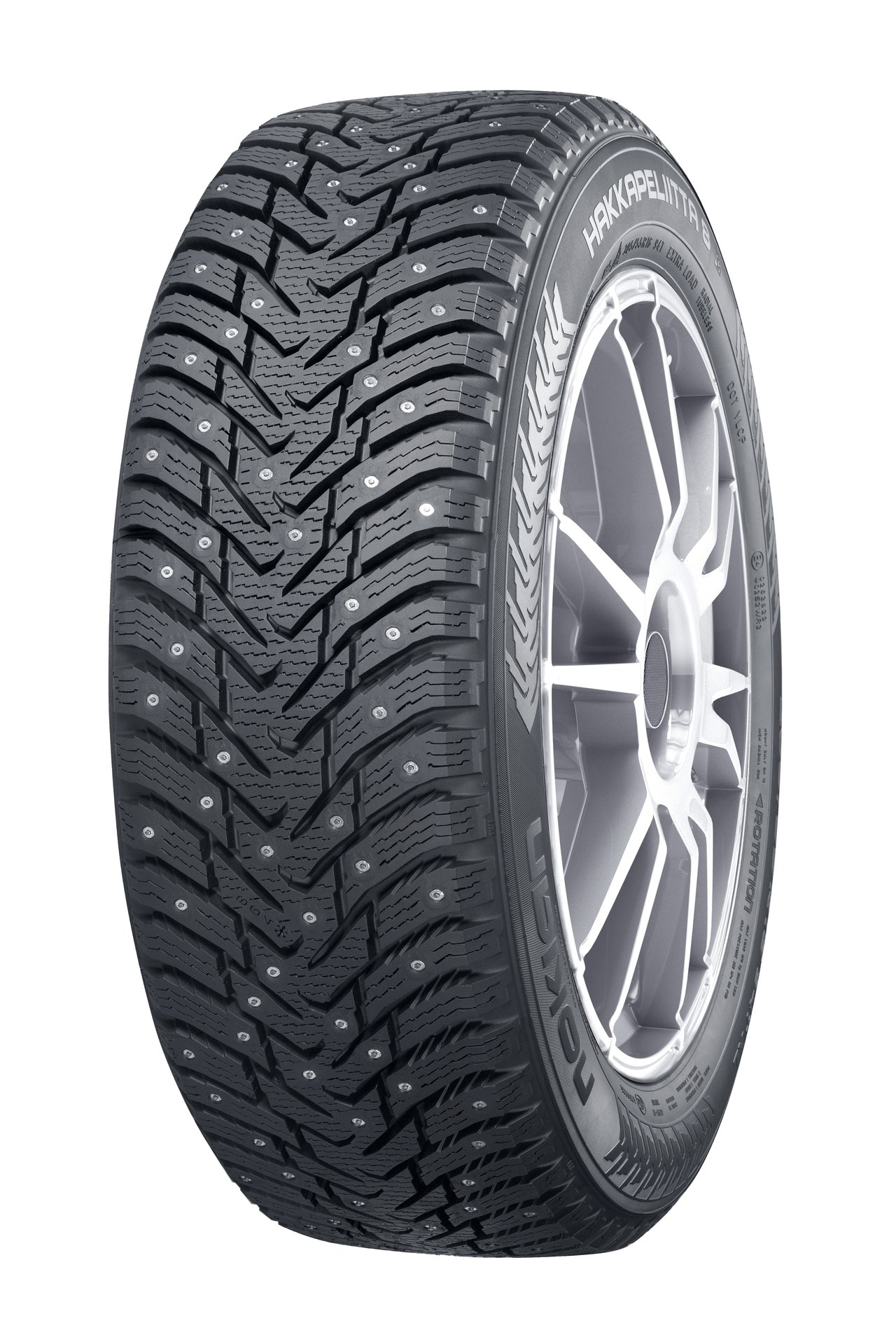 Шина NOKIAN Hakkapeliitta 8 Run Flat 225/45R17 шип