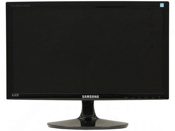 Монитор  SAMSUNG  S19A300B (LS19A300BS/CI) BK/BK