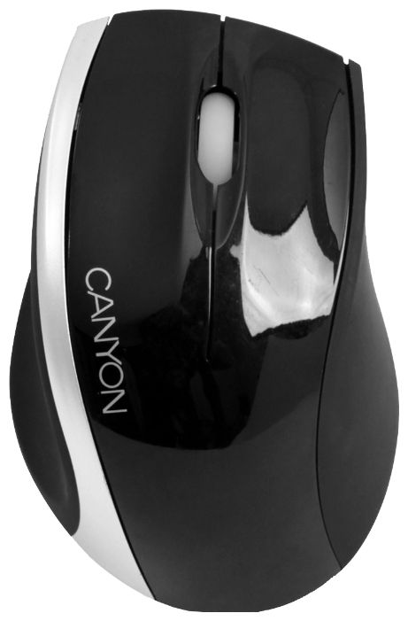 Мышь проводная  CANYON  CNR-MSO01 black/silver