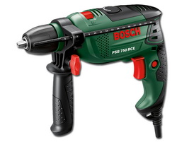 Дрель ударная BOSCH PSB 750 RCE