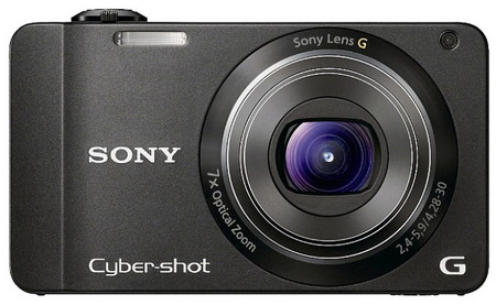 Фотоаппарат  SONY  DSC-WX10 черный
