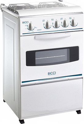 Плита газовая  RICCI  Hawaii бел.