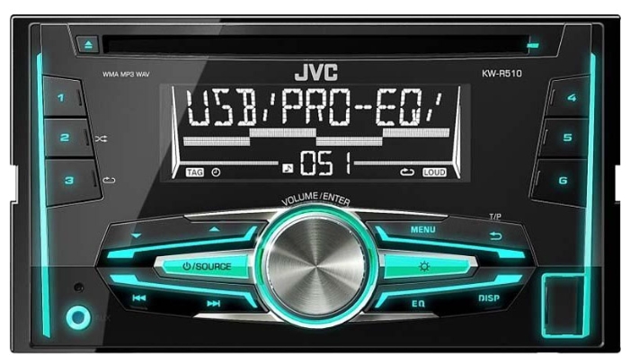 Автомагнитола JVC KW-R510EE