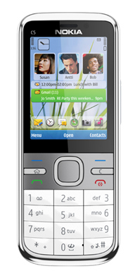 Смартфон  NOKIA  C5-00.2 white