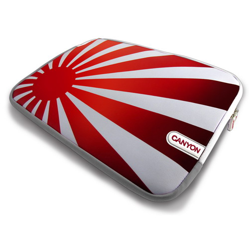 Сумка для ноутбука  CANYON  15.6" бело-сер. (SBCNLNB12J)