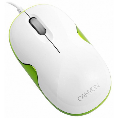 Мышь проводная  CANYON  CNR-MSD03 green