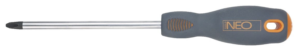 Отвертка  NEO  крестовая Philips PH2x100мм (04-024)
