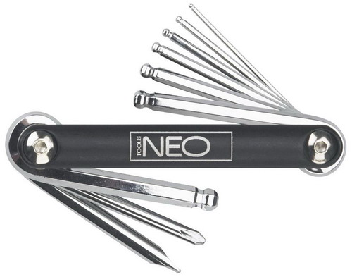 Набор ключей  NEO  1.5-6мм 9 частей (09-510-T)