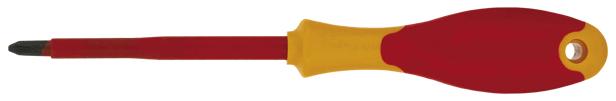 Отвертка  TOPEX  крестовая 1000V, PH0x60мм (39D475)