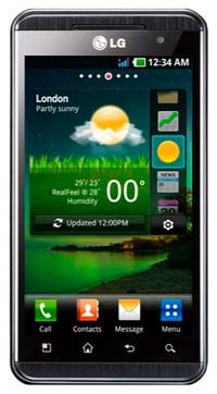 Смартфон  LG  P920 Optimus 3D metal black