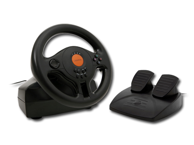 Руль  CANYON  Wired Steering Wheel black retail (Z4CNGGW4)