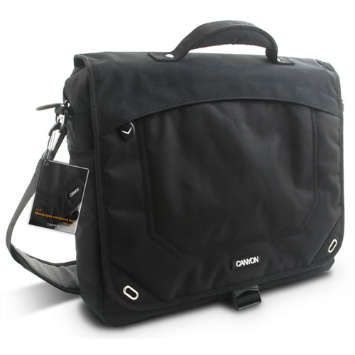 Сумка для ноутбука  CANYON  15.4" черный (NGCNRNB13)