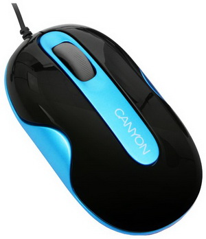 Мышь проводная  CANYON  CNR-MSPACK6 black/blue
