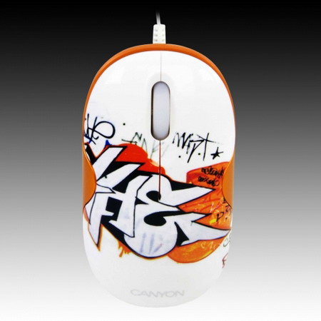 Мышь проводная  CANYON  CNR-MSD03 graffiti