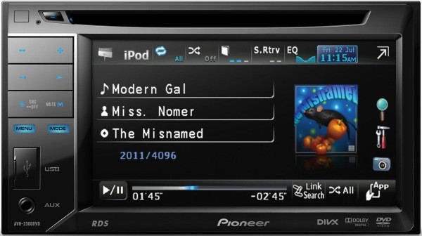 Автомагнитола  PIONEER  AVH-P2300 DVD