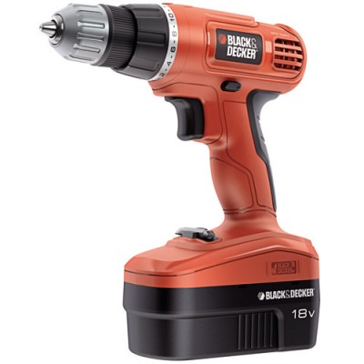 Дрель аккумуляторная BLACK&DECKER EPC18CABK