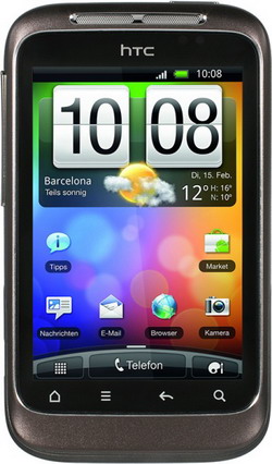 Смартфон  HTC  Wildfire S grey