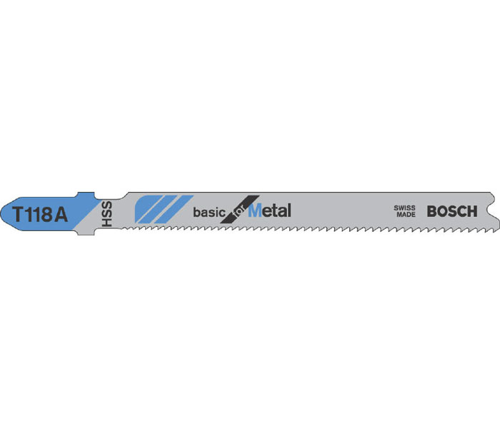 Набор пилок  BOSCH  T118 A HSS 5шт. (2608631013)