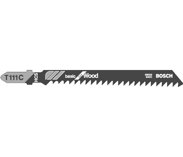 Набор пилок  BOSCH  T111 BR HCS 5шт (2608630033)