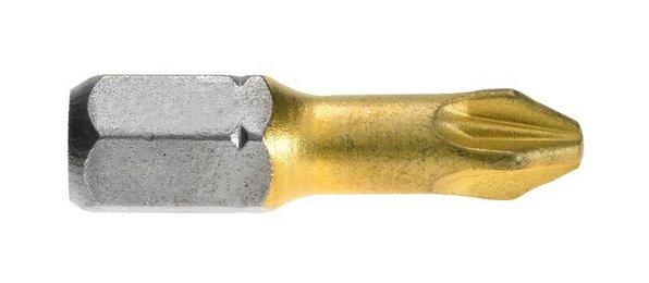 Бита  BOSCH  PZ 1 TiN 25 мм 3 шт (2607001591)