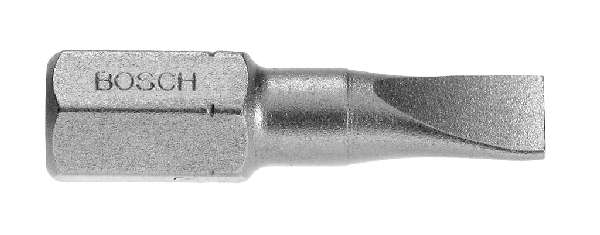 Бита  BOSCH  0.5x4.0 25 мм 3 шт. (2607001457)