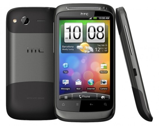 Смартфон  HTC  Desire S grey
