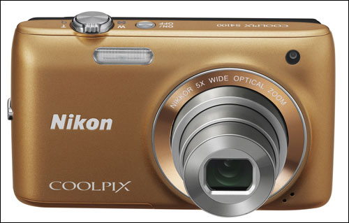 Фотоаппарат  NIKON  S4100 CoolPix бронза