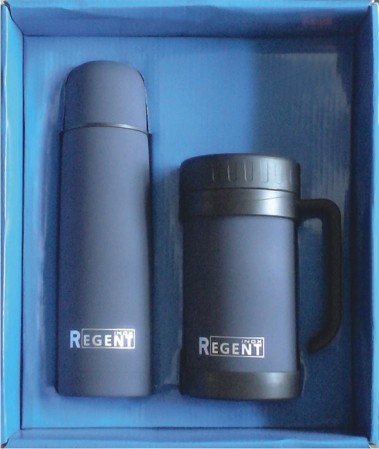 Набор  REGENT  Bullet термос 0,5л + кружка 0,5л