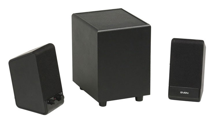 Акустическая система  SVEN  MS-100  black