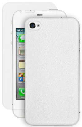 Накладка DEPPA кожаная iPhone 4/4S