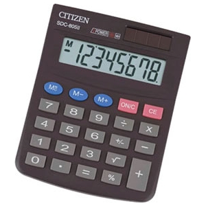 Калькулятор  CITIZEN  SDC-805BN