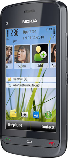 Смартфон  NOKIA  C5-03 Illuval black