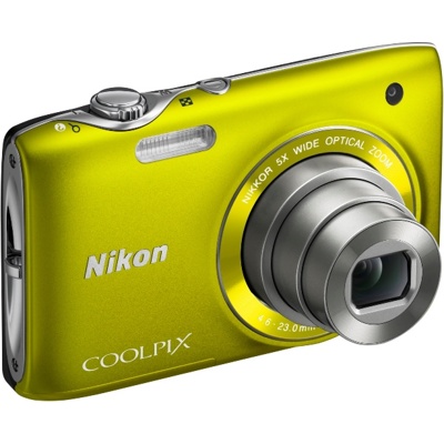 Фотоаппарат  NIKON  S3100 CoolPix желтый