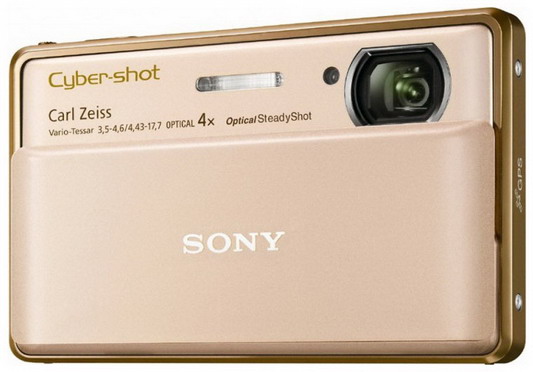 Фотоаппарат  SONY  DSC-TX100 золотой