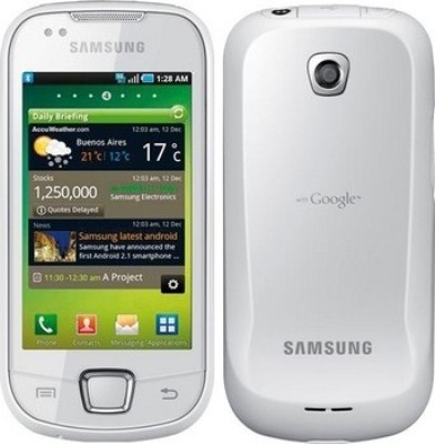 Смартфон  SAMSUNG GT-I5800 Galaxy 580 deep white