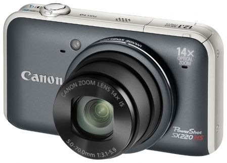 Фотоаппарат  CANON  SX220 PowerShot grey