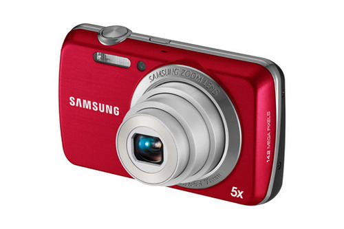 Фотоаппарат  SAMSUNG  PL20 красный