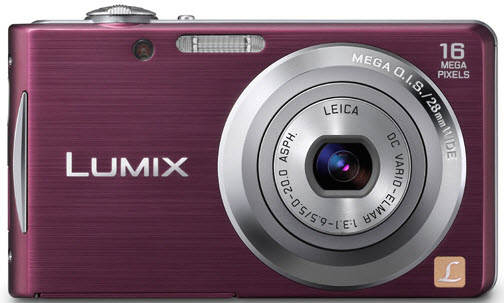 Фотоаппарат  PANASONIC  DMC-FS18EE фиолетовый