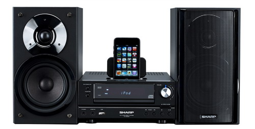 Муз.центр микро CD  SHARP  XL-HF200PHBK