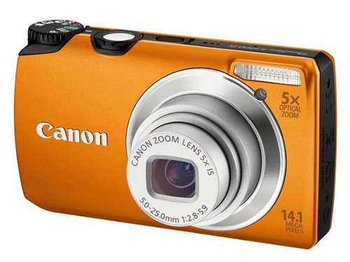 Фотоаппарат  CANON  A3200 IS оранжевый
