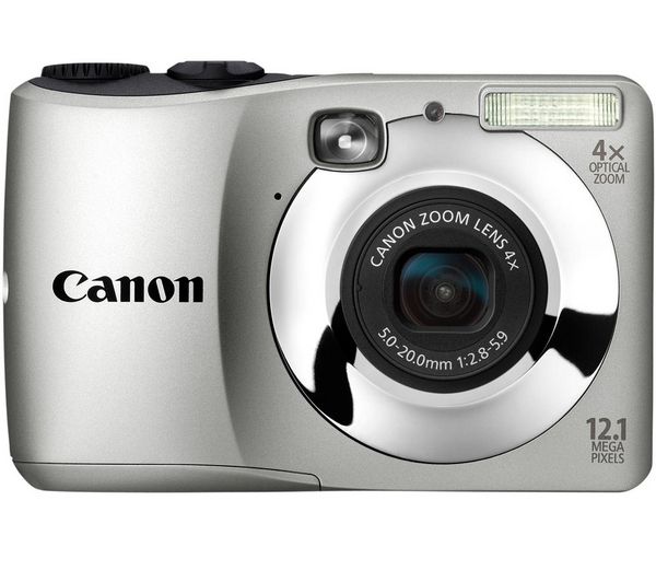 Фотоаппарат  CANON  A1200 PowerShot серебро