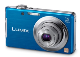 Фотоаппарат  PANASONIC  DMC-FS16EE синий