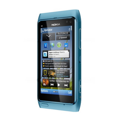 Смартфон  NOKIA  N8-00 blue