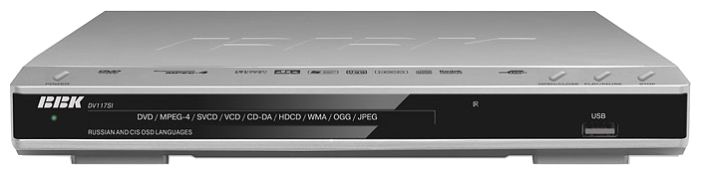 DVD плеер  BBK  DV117SI Silver