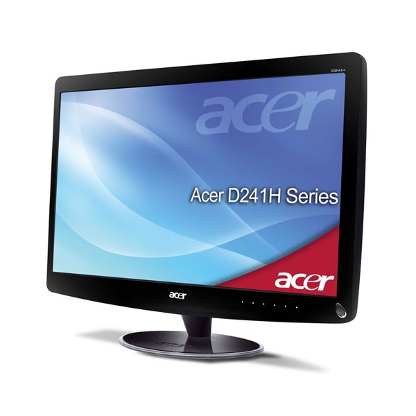 Монитор  ACER  D241HBMI BK/BK