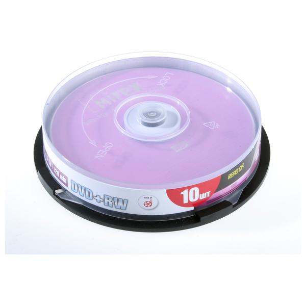 DVD+RW  MIREX  1.4Gb Бокс 10шт.