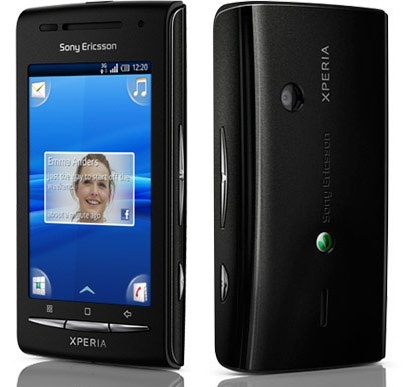 Смартфон  SONY-ERICSSON  E15i/X8 black