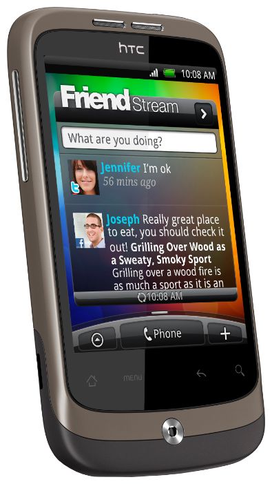 Смартфон  HTC  A3333 Wildfire